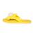 Sandales fille en cuir Jaune citron, blanc+Jaune foncé+Rose clair 7 - vertbaudet enfant 