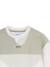 T-shirt  garçon col rond Ecru / vert+Noir 3 - vertbaudet enfant 
