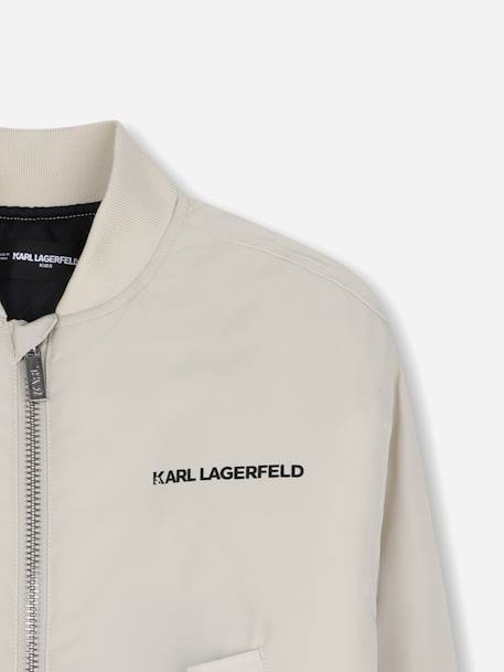 Blouson garçon à zip Beige / ecru 3 - vertbaudet enfant 