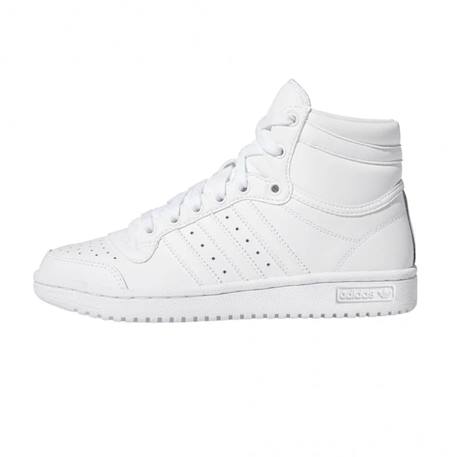 Baskets enfant en cuir Blanc 1 - vertbaudet enfant 