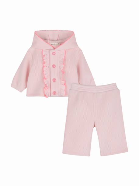 Ensemble fille 2 pièces Rose 1 - vertbaudet enfant 