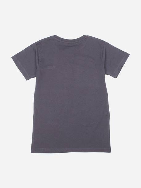 T-shirt  garçon col rond Blanc+Bleu clair+Bleu foncé 10 - vertbaudet enfant 