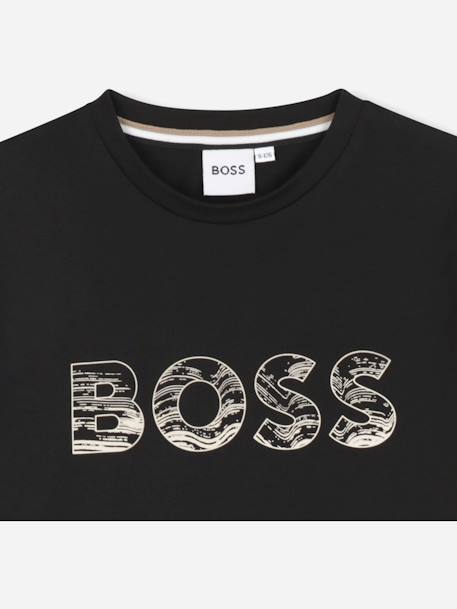 T-shirt  garçon col rond Bleu+Noir+Vert 6 - vertbaudet enfant 