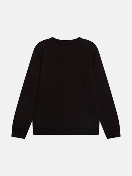 Sweat garçon col rond Noir 3 - vertbaudet enfant 