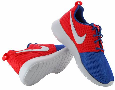 Baskets garçon Bleu marine, blanc.+Bleu marine, bleu, blanc+Bleu, rouge, blanc. 12 - vertbaudet enfant 