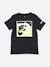T-shirt  garçon col rond Noir 1 - vertbaudet enfant 