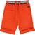 Short enfant en coton Bleu marine+Orange, noir. 5 - vertbaudet enfant 