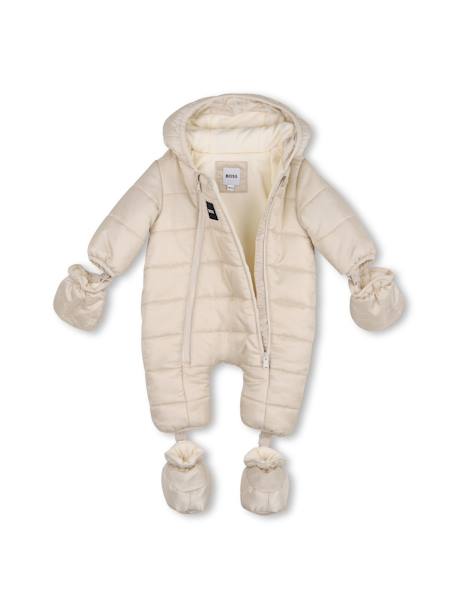 Combinaison garçon à capuche Beige 5 - vertbaudet enfant 