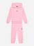 Ensemble 2 pièces sweat à capuche et bas Rose 1 - vertbaudet enfant 