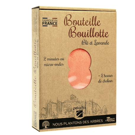 Bouillotte micro-ondes Beige+Bleu+Bordeau+Bordeaux+Caramel+Corail+Gris+Gris pailleté+Léopard+Multicolore+Noir+Orange+Rose pailleté+Vert pastel+Vert tropical+Violet 17 - vertbaudet enfant 