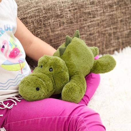 Peluche bouillotte crocodile Vert 1 - vertbaudet enfant 
