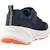 Baskets enfant garçon en textile Bleu nvy+Noir blk 3 - vertbaudet enfant 