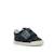 Sneakers garçon synthétique fermeture adhésive barefoot Bleu marine–pétrole+Blue marine+Taupe-cuir 8 - vertbaudet enfant 