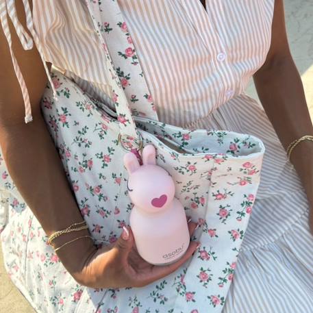Mini gourde isotherme bestie lapin Rose 5 - vertbaudet enfant 