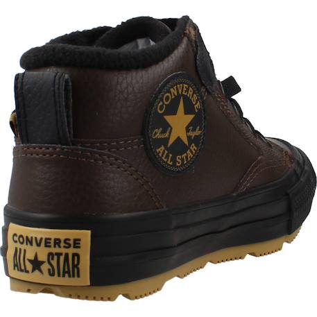 Bottes enfant garçon en cuir Marron brew 3 - vertbaudet enfant 