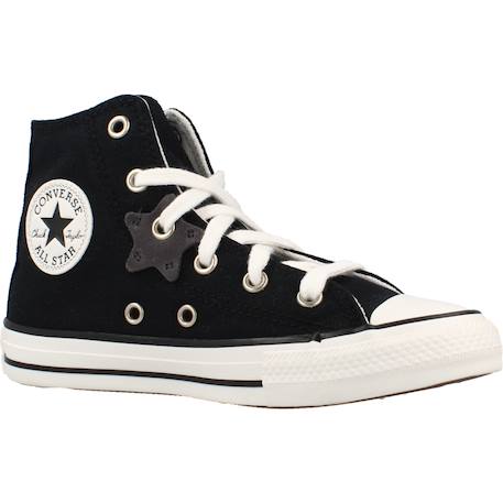Baskets enfant fille en textile Noir black 5 - vertbaudet enfant 