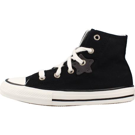 Baskets enfant fille en textile Noir black 2 - vertbaudet enfant 