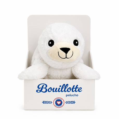 Peluche bouillotte otarie Blanc 4 - vertbaudet enfant 