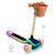 Trottinette RAKET Tricycle Pliable avec Roues LED RGB, Guidon Réglable et Frein à Pied Beige+Bleu+Noir+Rosa 5 - vertbaudet enfant 