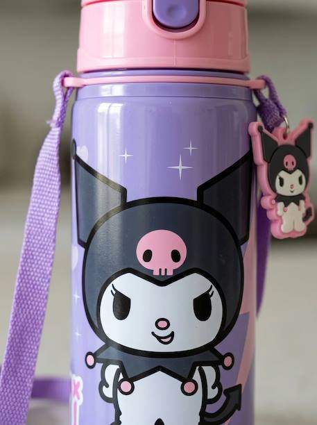 Gourde kuromi enfant 600 ml avec poignée Noir et rose 4 - vertbaudet enfant 