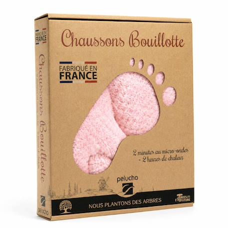 Chaussons chauffants - du 36 au 42 Beige+Bordeaux+Caramel+Céleste+Corail+Gris+Gris pailleté+Lavande+Noir+Prune+Rose+Rose pailleté+Vert pastel 47 - vertbaudet enfant 