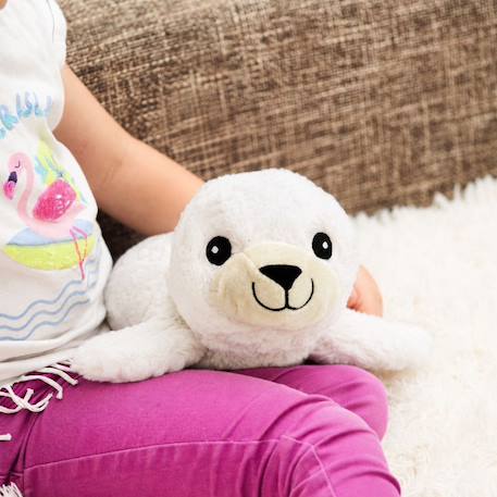 Peluche bouillotte otarie Blanc 1 - vertbaudet enfant 