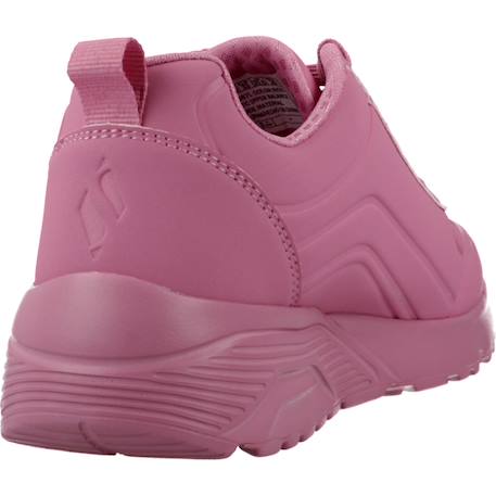 Baskets enfant fille confortable Blanc+Blanc wht+Rose+Rose ros 21 - vertbaudet enfant 