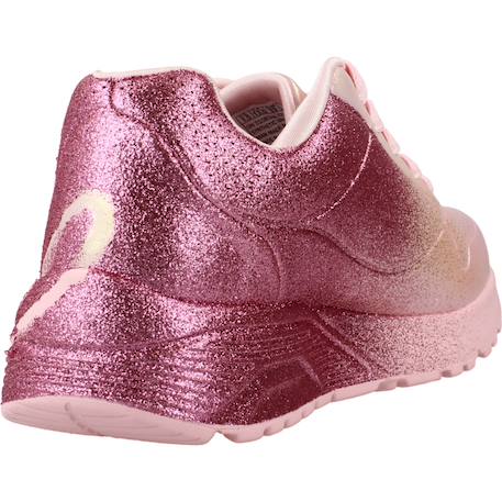 Baskets enfant fille Noir bkrg+Rose pkmt 9 - vertbaudet enfant 