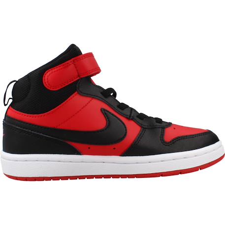 Baskets enfant garçon en cuir Rouge 602 1 - vertbaudet enfant 