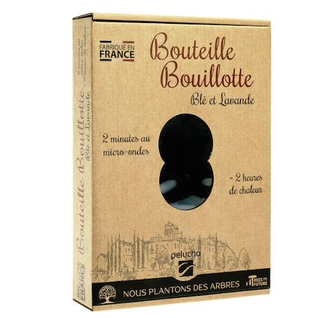 Bouillotte micro-ondes Beige+Bleu+Bordeau+Bordeaux+Caramel+Corail+Gris+Gris pailleté+Léopard+Multicolore+Noir+Orange+Rose pailleté+Vert pastel+Vert tropical+Violet 32 - vertbaudet enfant 