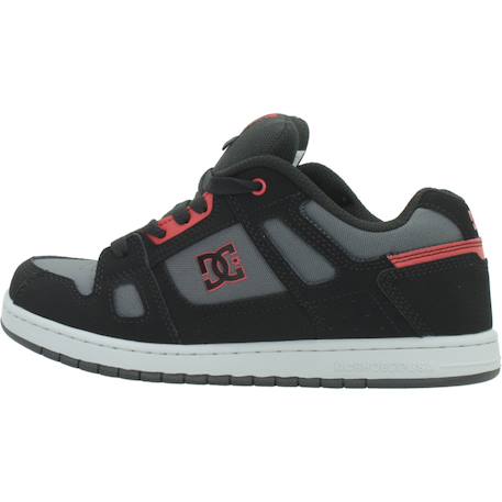 Baskets enfant garçon en cuir Noir 008 3 - vertbaudet enfant 