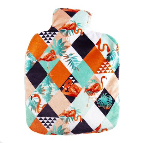 Bouillotte micro-ondes Beige+Bleu+Bordeau+Bordeaux+Caramel+Corail+Gris+Gris pailleté+Léopard+Multicolore+Noir+Orange+Rose pailleté+Vert pastel+Vert tropical+Violet 33 - vertbaudet enfant 