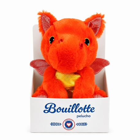 Peluche bouillotte dragon Rouge 4 - vertbaudet enfant 