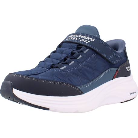 Baskets enfant garçon en cuir Blanc wnv+Bleu nvy 10 - vertbaudet enfant 