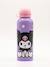 Gourde kuromi 500 ml en aluminium Noir et violet 3 - vertbaudet enfant 