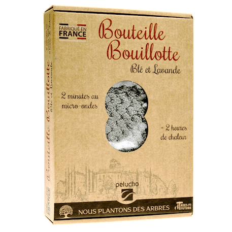 Bouillotte micro-ondes Beige+Bleu+Bordeau+Bordeaux+Caramel+Corail+Gris+Gris pailleté+Léopard+Multicolore+Noir+Orange+Rose pailleté+Vert pastel+Vert tropical+Violet 23 - vertbaudet enfant 