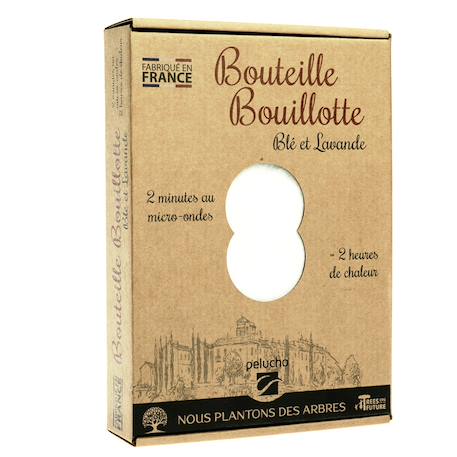 Bouillotte micro-ondes Beige+Bleu+Bordeau+Bordeaux+Caramel+Corail+Gris+Gris pailleté+Léopard+Multicolore+Noir+Orange+Rose pailleté+Vert pastel+Vert tropical+Violet 3 - vertbaudet enfant 