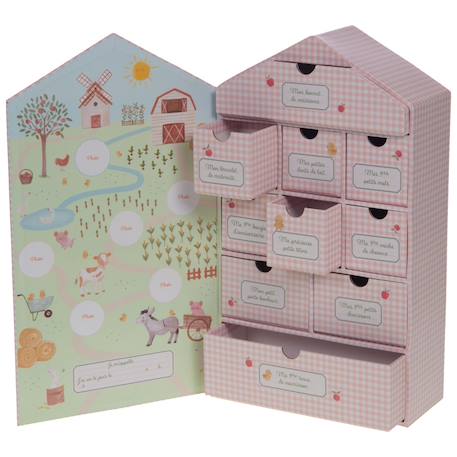 Boite à trésors de naissance Rose 1 - vertbaudet enfant 