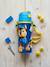 Gourde pat' patrouille aluminium 600ml enfant Bleu et jaune 1 - vertbaudet enfant 