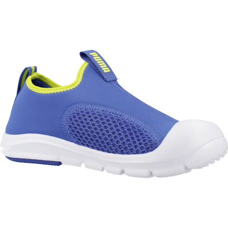 Baskets enfant garçon en tricot Bleu blue 5 - vertbaudet enfant 