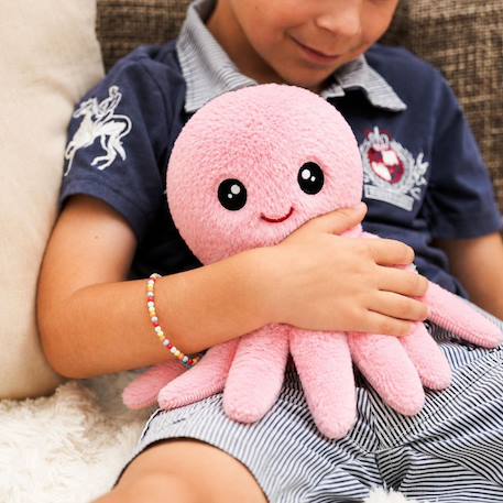 Peluche bouillotte pieuvre Rose 4 - vertbaudet enfant 