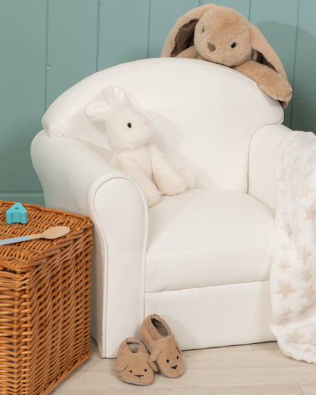 Fauteuil club enfant Blanc 3 - vertbaudet enfant 