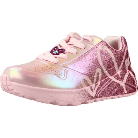 Baskets enfant fille Noir bkrg+Rose pkmt 10 - vertbaudet enfant 