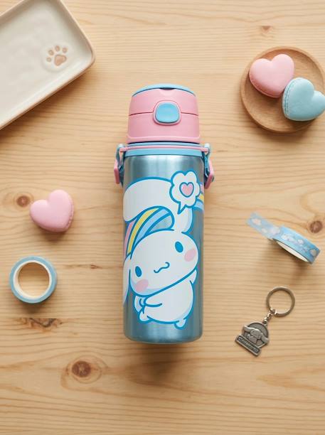 Gourde hello kitty et cinnamoroll avec poignée Rose et blanc 1 - vertbaudet enfant 