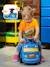 Porteur avec assise ouvrante et volant directionnel avec klaxon Bleu hot wheels 3 - vertbaudet enfant 