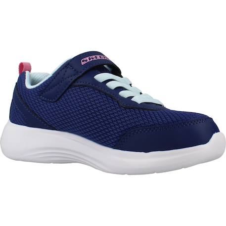Baskets enfant fille légère souple Bleu nvy+Noir blk+Rose clair+Violet lav 5 - vertbaudet enfant 