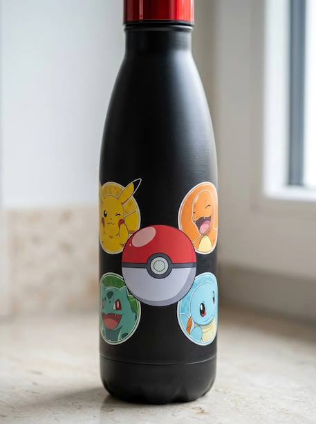 Gourde pokémon 500 ml en acier inoxydable Jaune et rouge 4 - vertbaudet enfant 