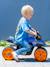 Draisienne moto street avec roues silencieuses Bleu hot wheels+Rouge corail 3 - vertbaudet enfant 