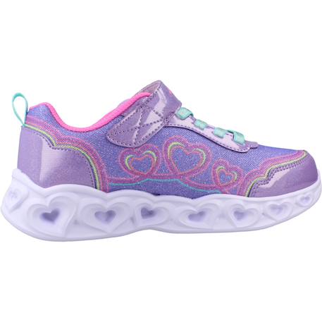 Baskets enfant fille Noir bkmt+Violet lvmt 7 - vertbaudet enfant 