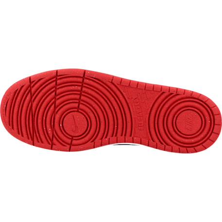 Baskets enfant fille Noir+Rouge 600+Violet 12 - vertbaudet enfant 